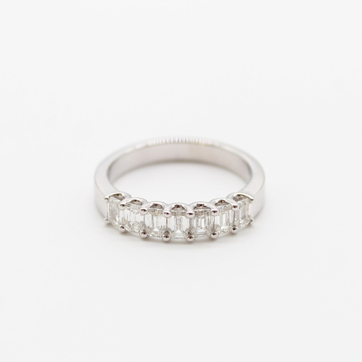 18k witgouden verlovingsring met 1,08ct diamanten