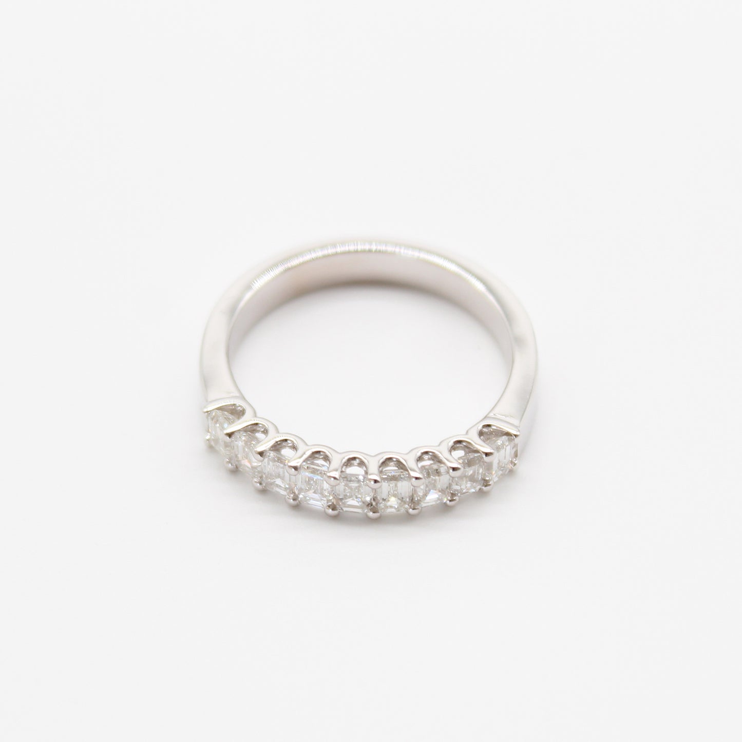 18k witgouden verlovingsring met 0,93ct diamanten