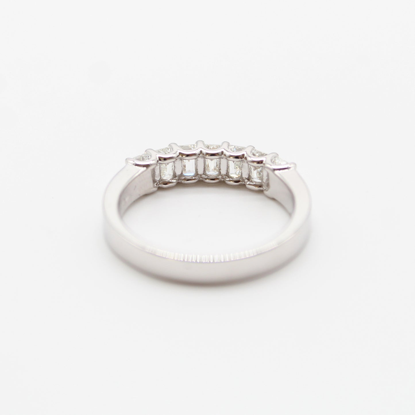 18k witgouden verlovingsring met 1,08ct diamanten