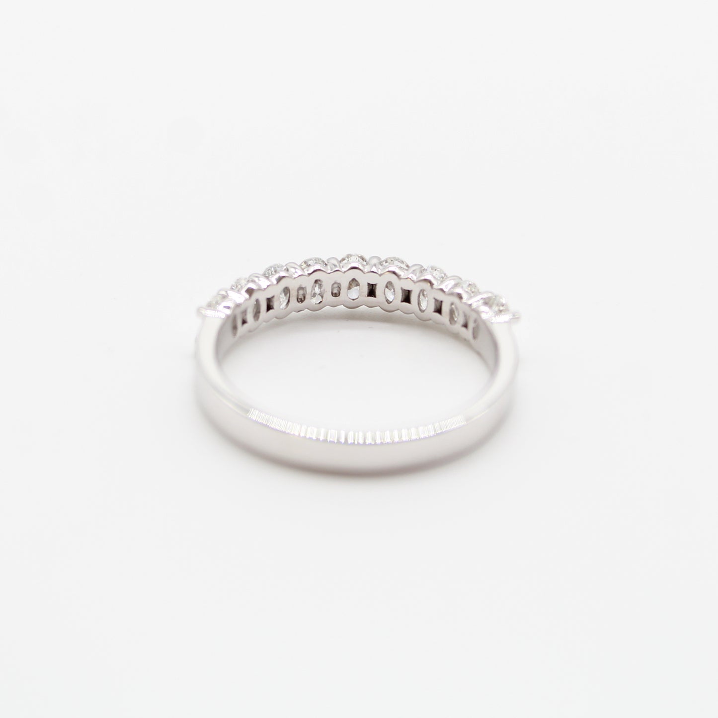 18k witgouden verlovingsring met 1,01ct diamanten